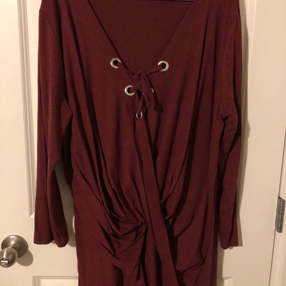 Women’s wrap sweater